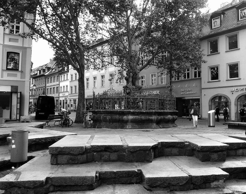 der Brunnen mit dem Gabelmann