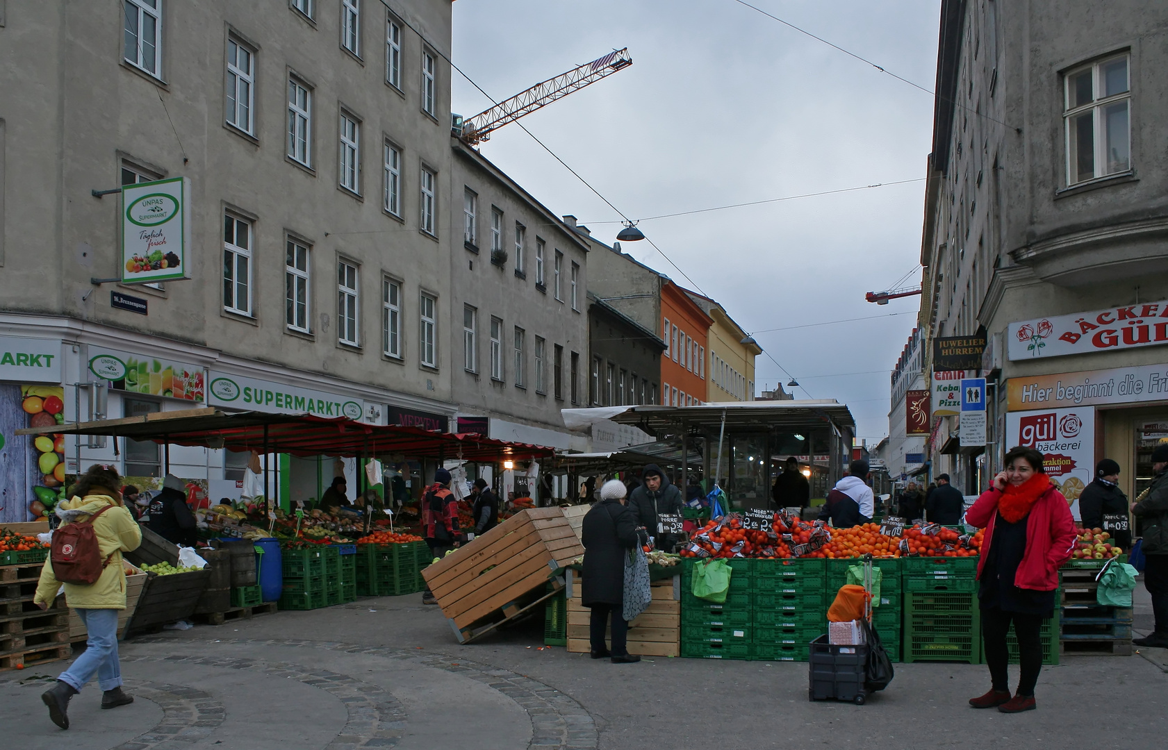 Der Brunnenmarkt in Ottakring