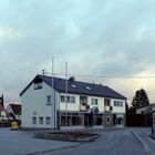 Der Brunnenplatz in Leitershofen bei Augsburg