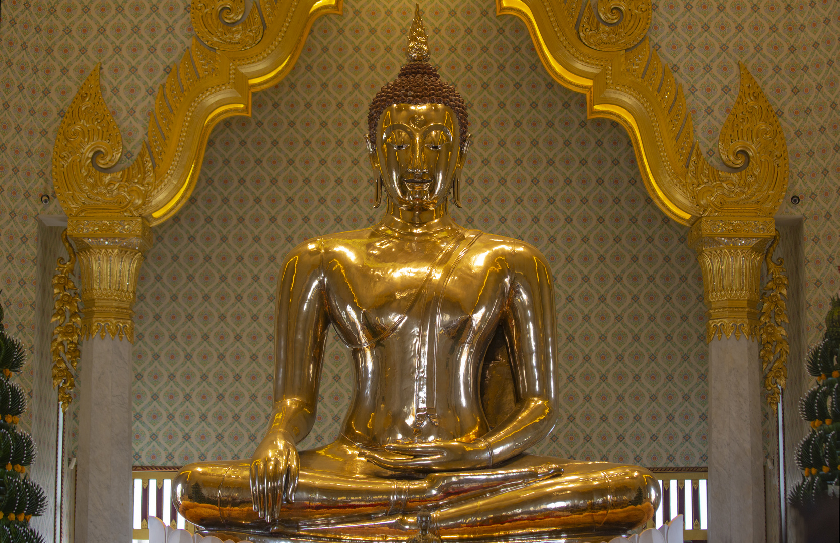 Der Buddha aus 5,5 Tonnen Gold