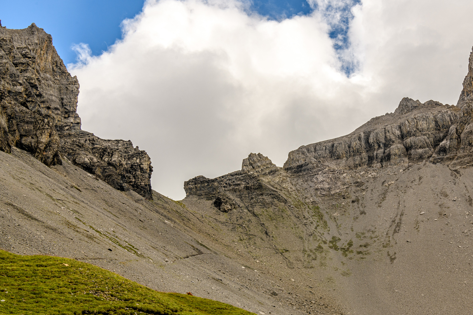 der Bunderchrinde-Pass - Schweiz