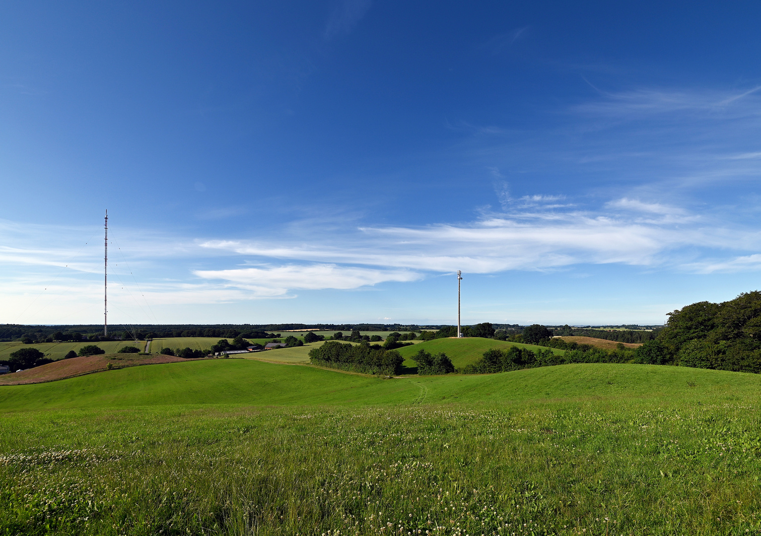 Der Bungsberg in Schleswig-Holstein