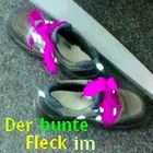 Der bunte Fleck im Grau