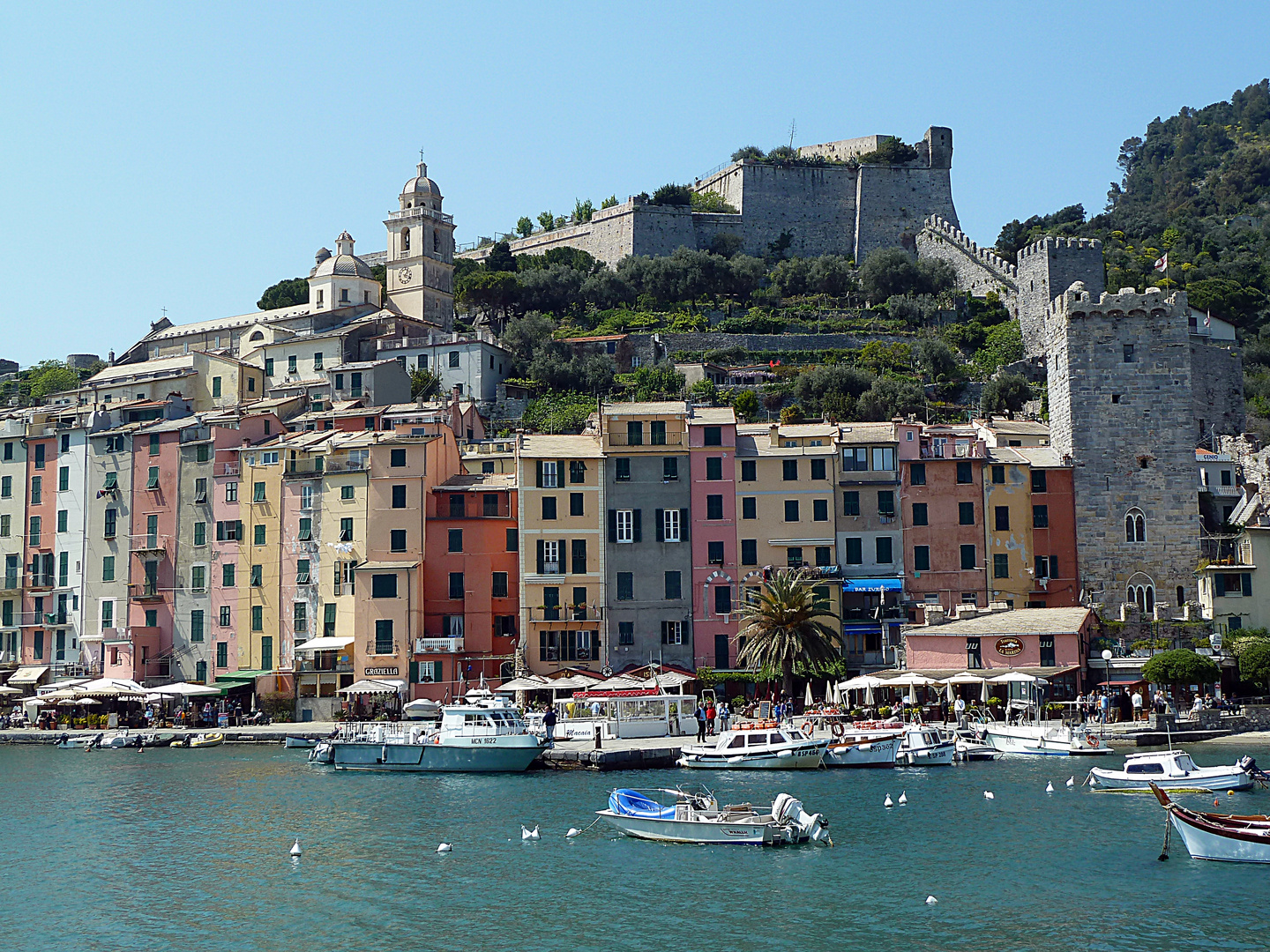 Der bunte Hafen von Portovenere