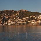 Der Burgberg in Alanya im ersten Morgenlicht