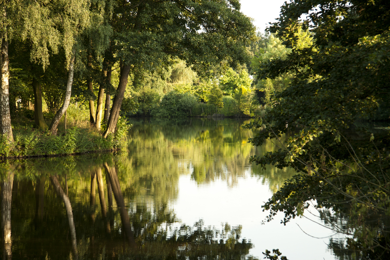 Der Burggraben in Harpstedt