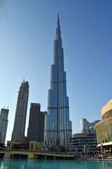 Der Burj Khalifa in Dubai