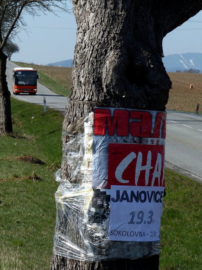 Der Bus, der Baum, das Feld, die Skulpturen [Sudety 2016]