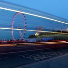 Der Bus und das London Eye...