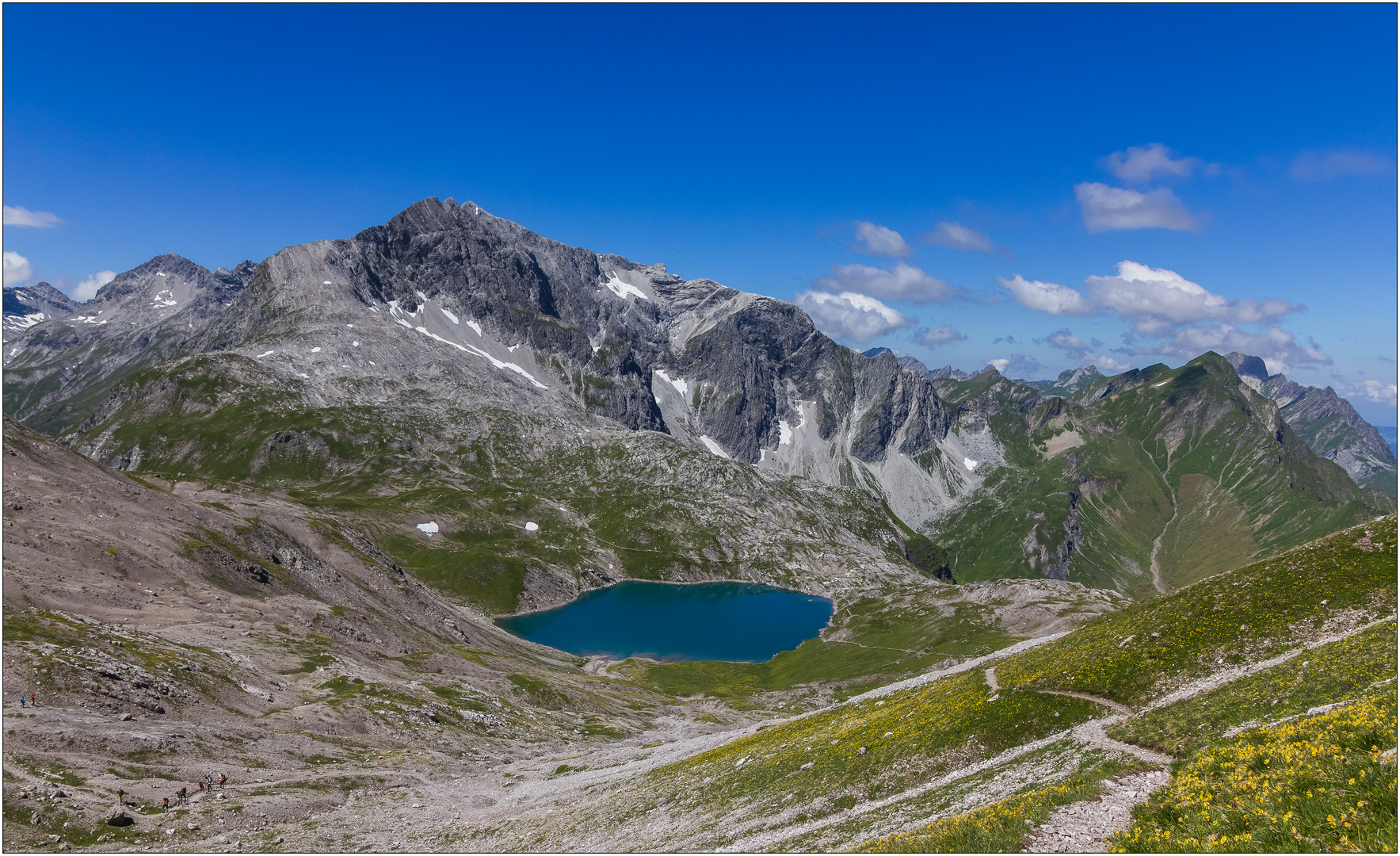 Der Butzensee auf 2124 m