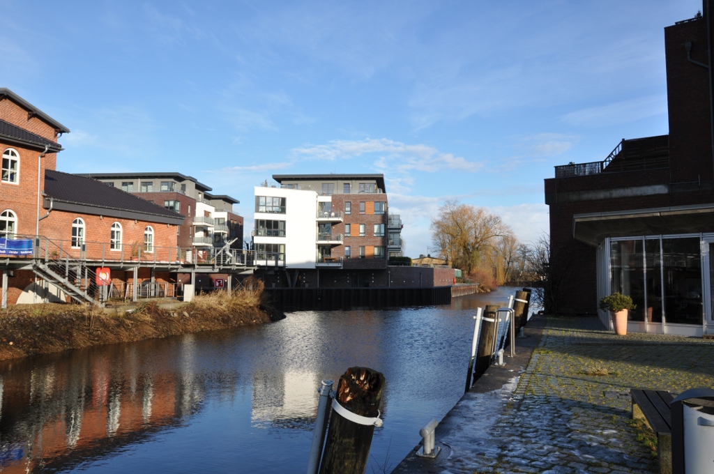 Der Buxtehuder Hafen