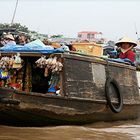 Der Cai Rang floating market...