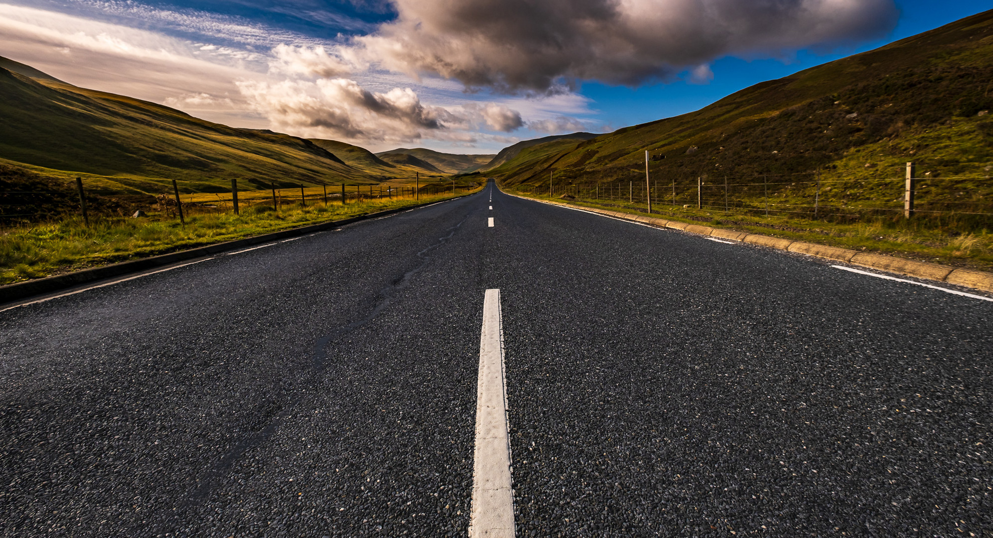 Der Cairnwell Pass 