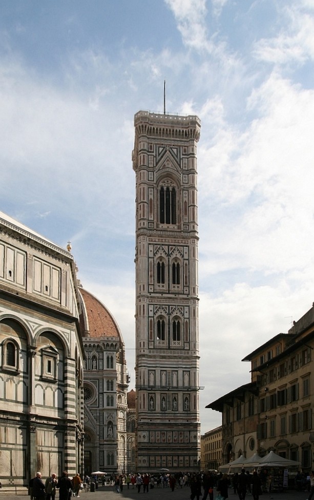 Der Campanile am Dom von Florenz