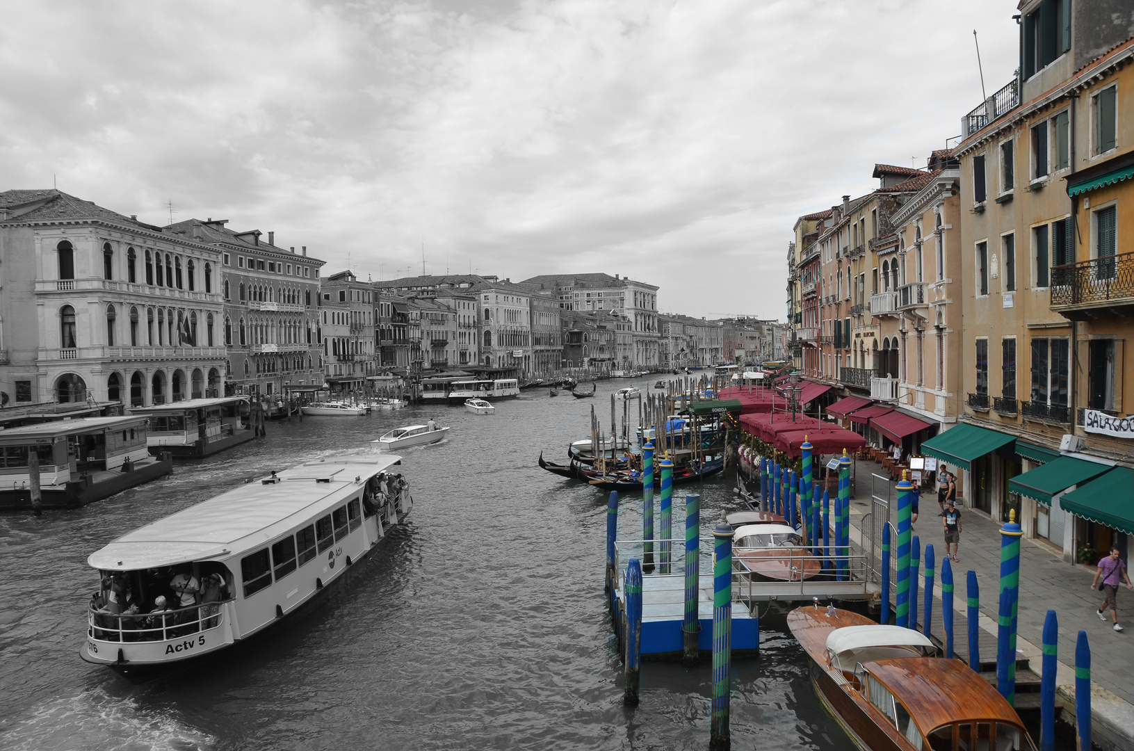 Der Canal Grande in Venedig