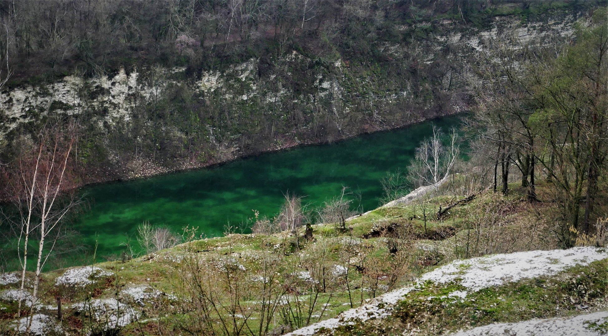 Der Canyon in Lengerich - Traumhaft farbiges Wasser