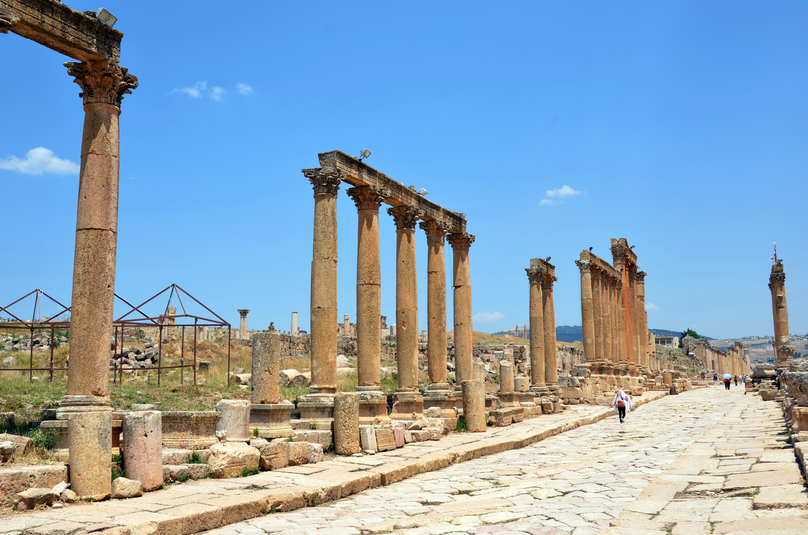 Der Cardo Maximus in Jerash