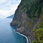 Der Cascata do Veu da Noiva im Nordwesten von Madeira
