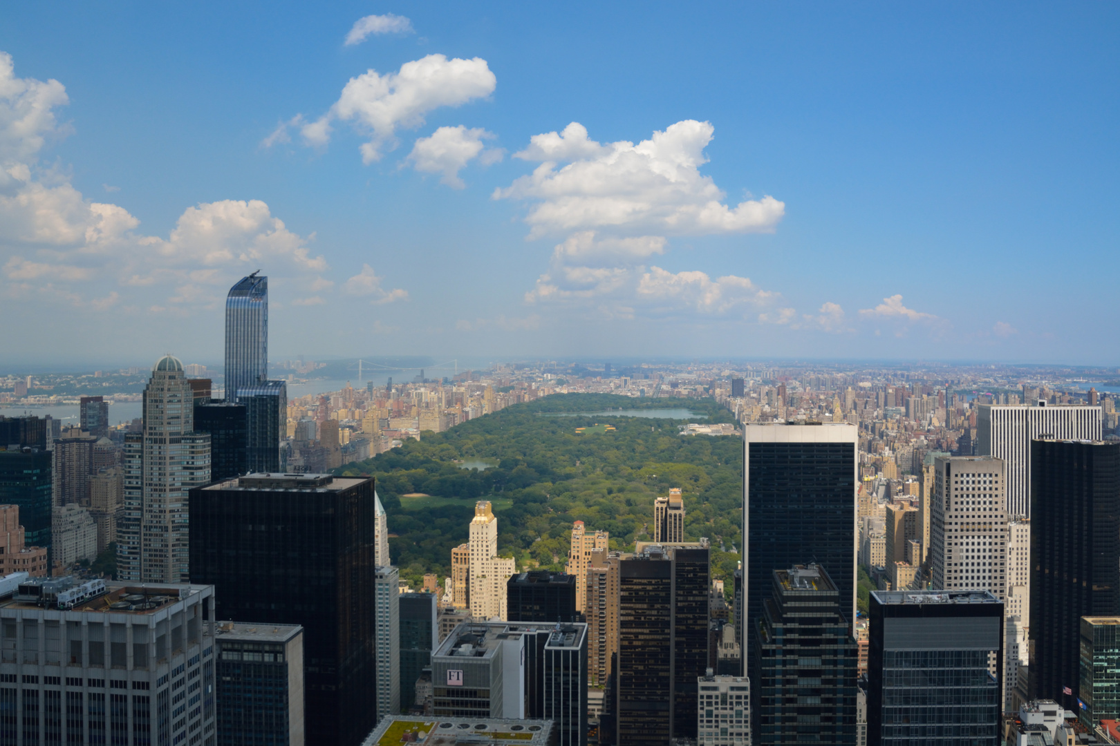 Der Central Park in Richtung Bronx