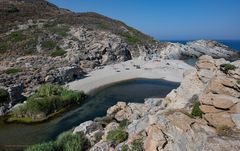 Der Chalaris Fluß und die Bucht von Nas | Ikaria, Griechenland