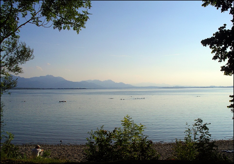 Der Chiemsee...