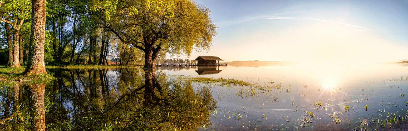 der Chiemsee erwacht...