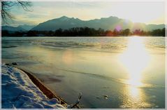 Der Chiemsee im Winter