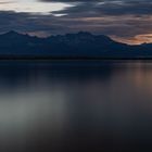 Der Chiemsee nach Sonnenuntergang