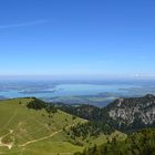 Der Chiemsee von der Kampenwand aus gesehen