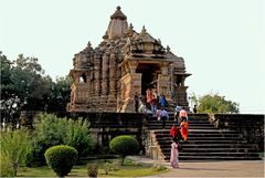 der Chitragupta Tempel in Khajuraho