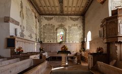 Der Chor des Würzbrunnenkirchleins...