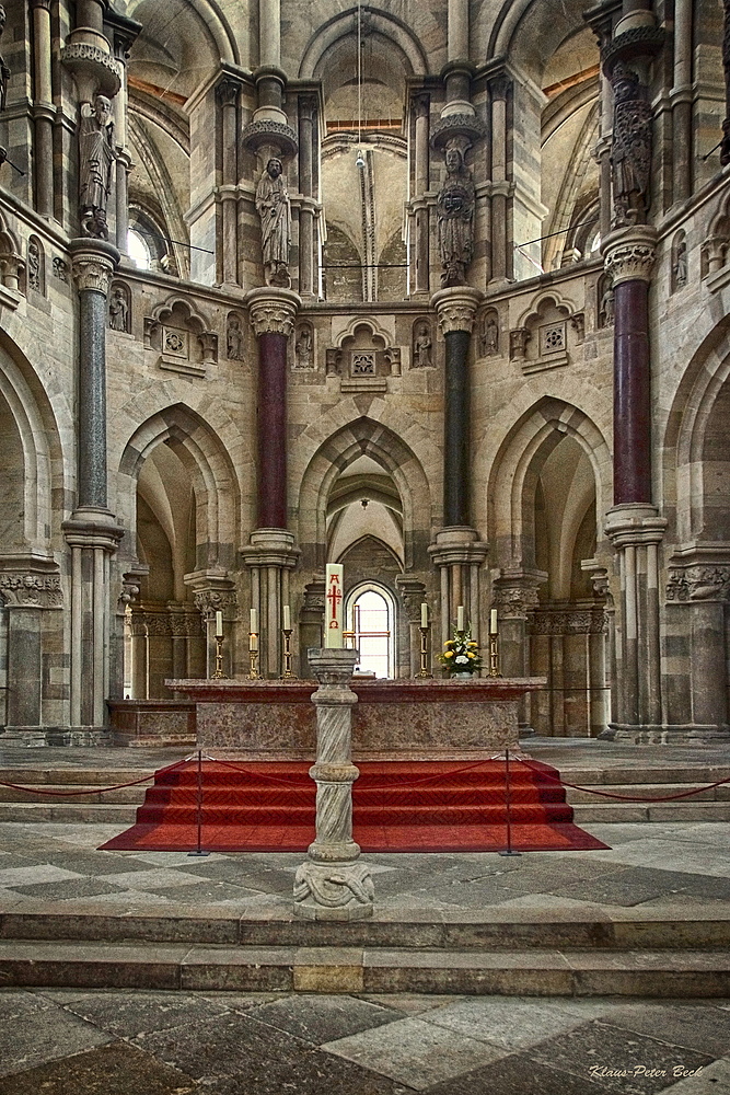 Der Chor im Dom zu Magdeburg