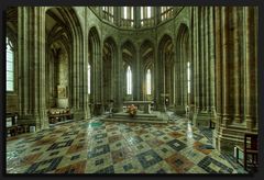 Der Chor Mont-Saint-Michel