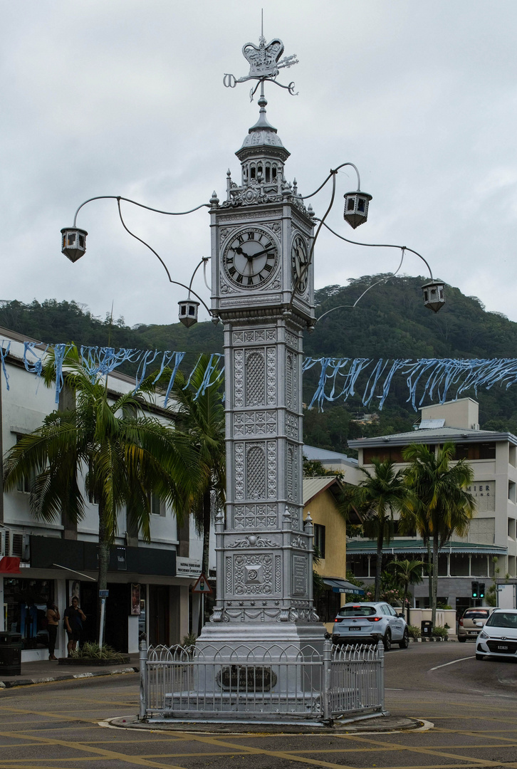 ...der Clock Tower in Victoria...