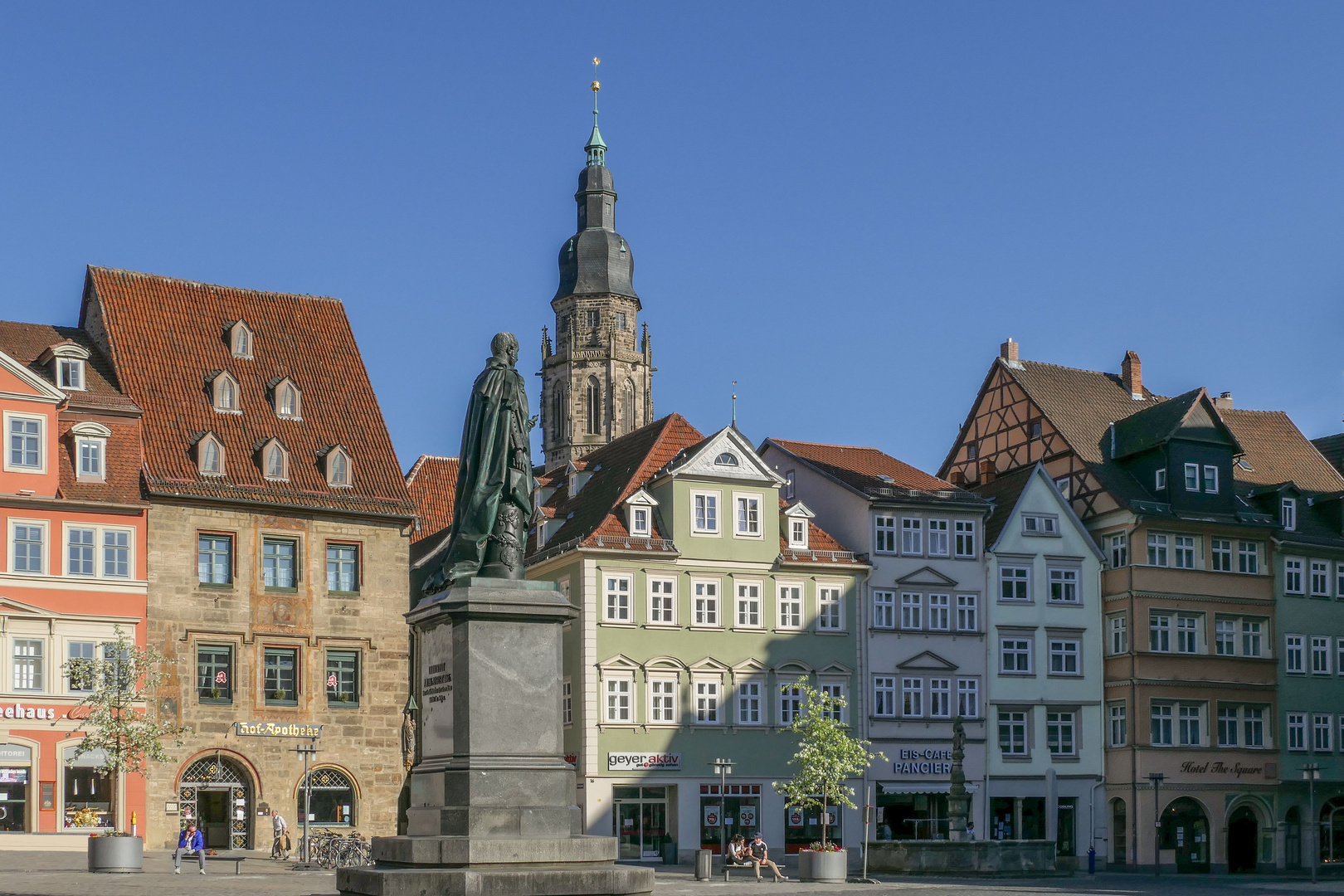 Der Coburger Marktplatz