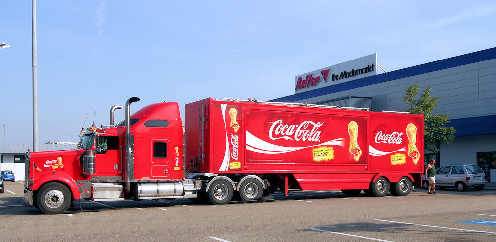 Der Coca Cola Truck