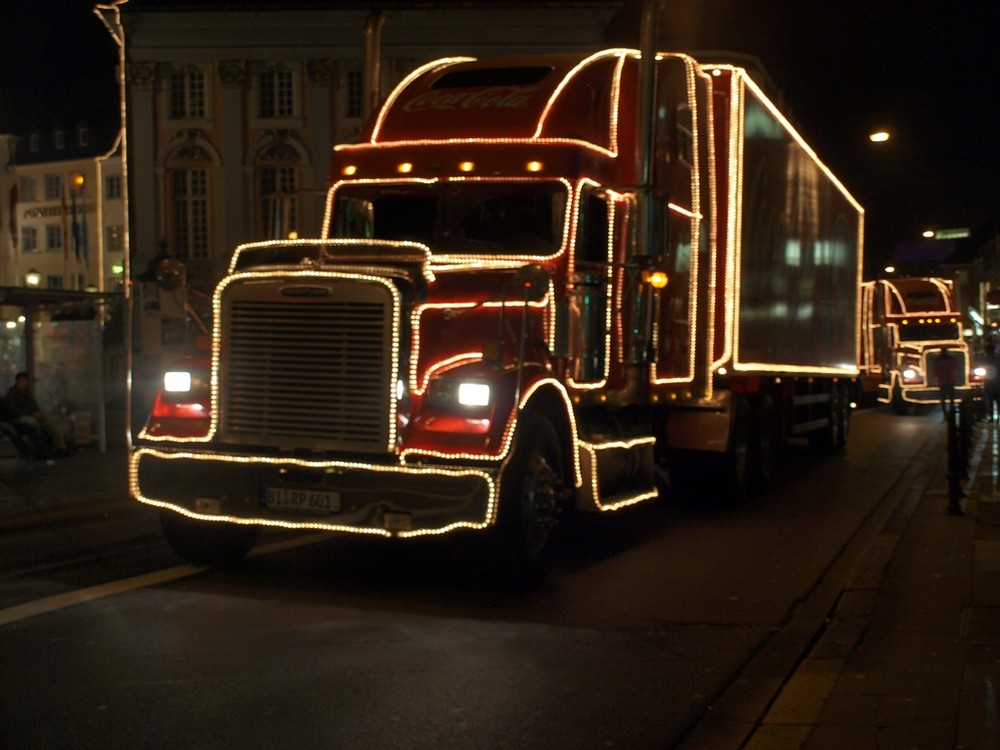 Der Coca Cola Truck in Bonn 2