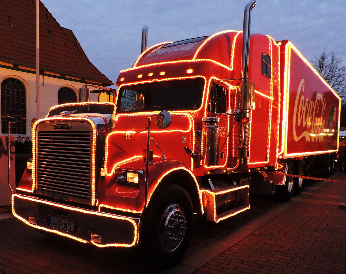 ....der Coca Cola- Weihnachtstruck.......