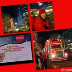 Der CocaCola Xmas Truck war hier.