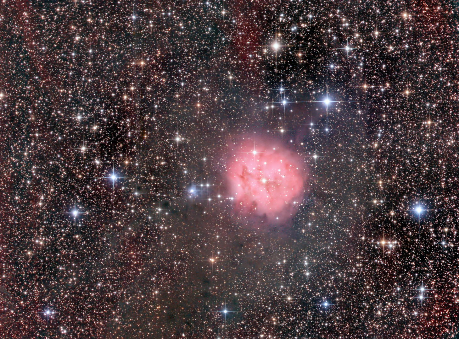 Der Cocoon-Nebel IC5146 im Sternbild Schwan