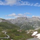 Der Col du Galibier (Panorama) an der Nordseite