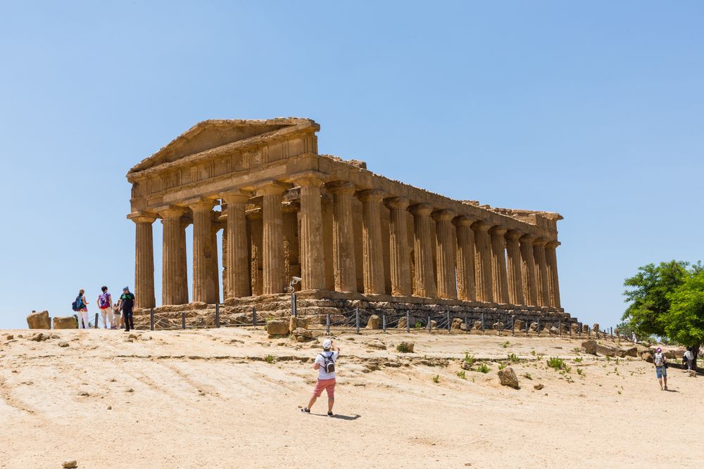 Der Concordia-Tempel von Agrigent