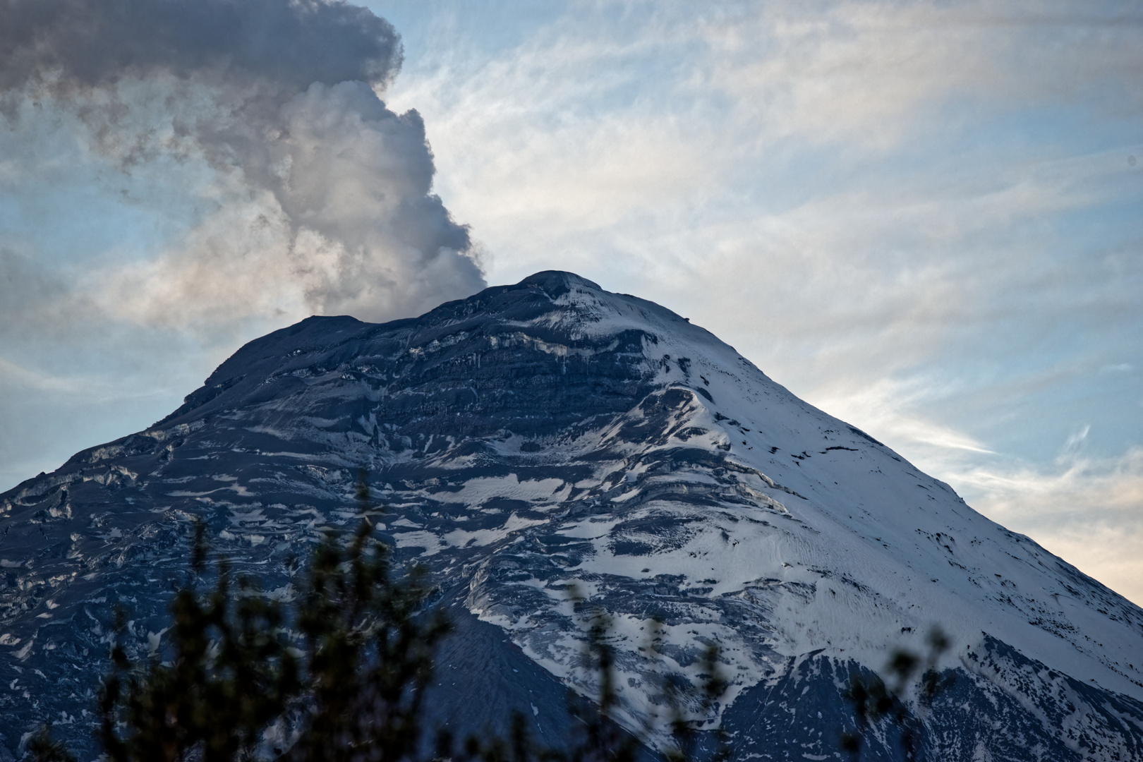 Der Cotopaxi spukt..