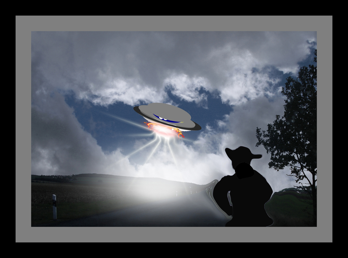 Der Cowboy und das UFO