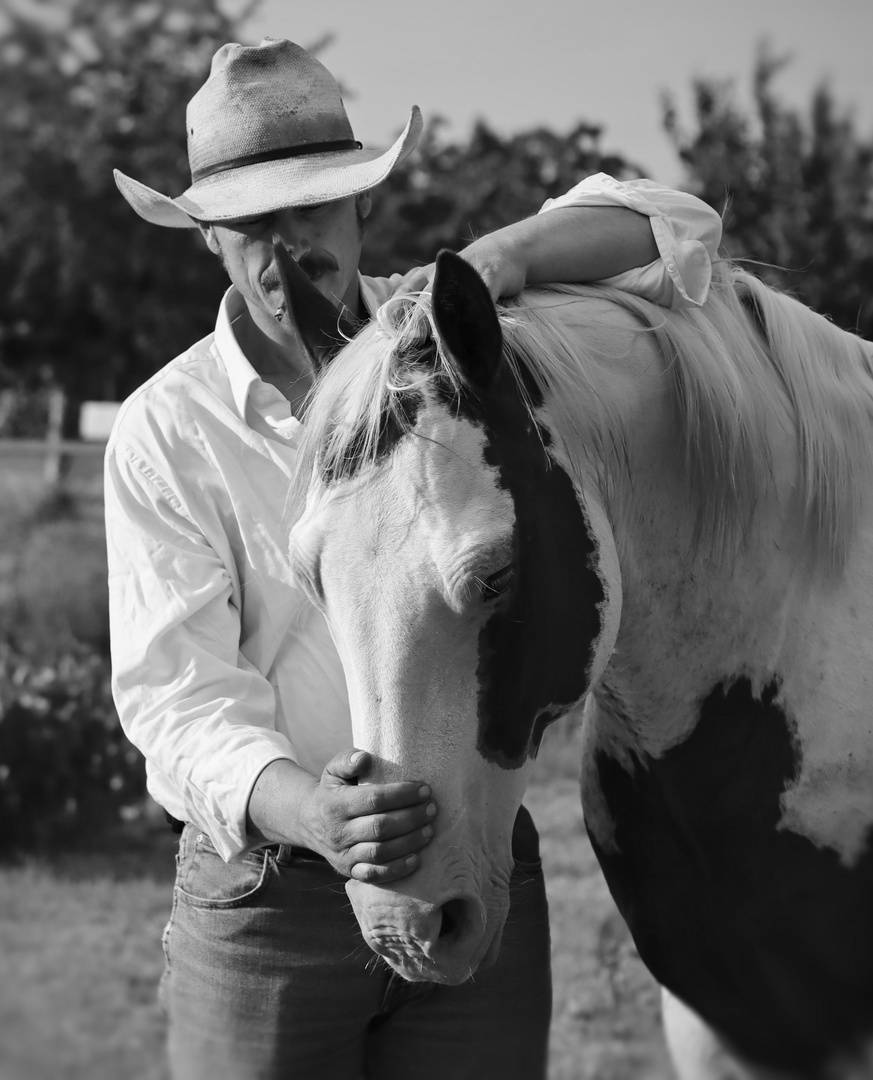 Der Cowboy und sein Gefährte