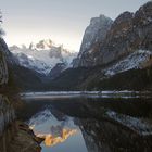 Der Dachstein in der Abendsonne