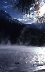Der dampfende Bergsee