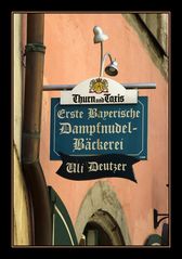 Der "Dampfnudel - Uli" in Regensburg