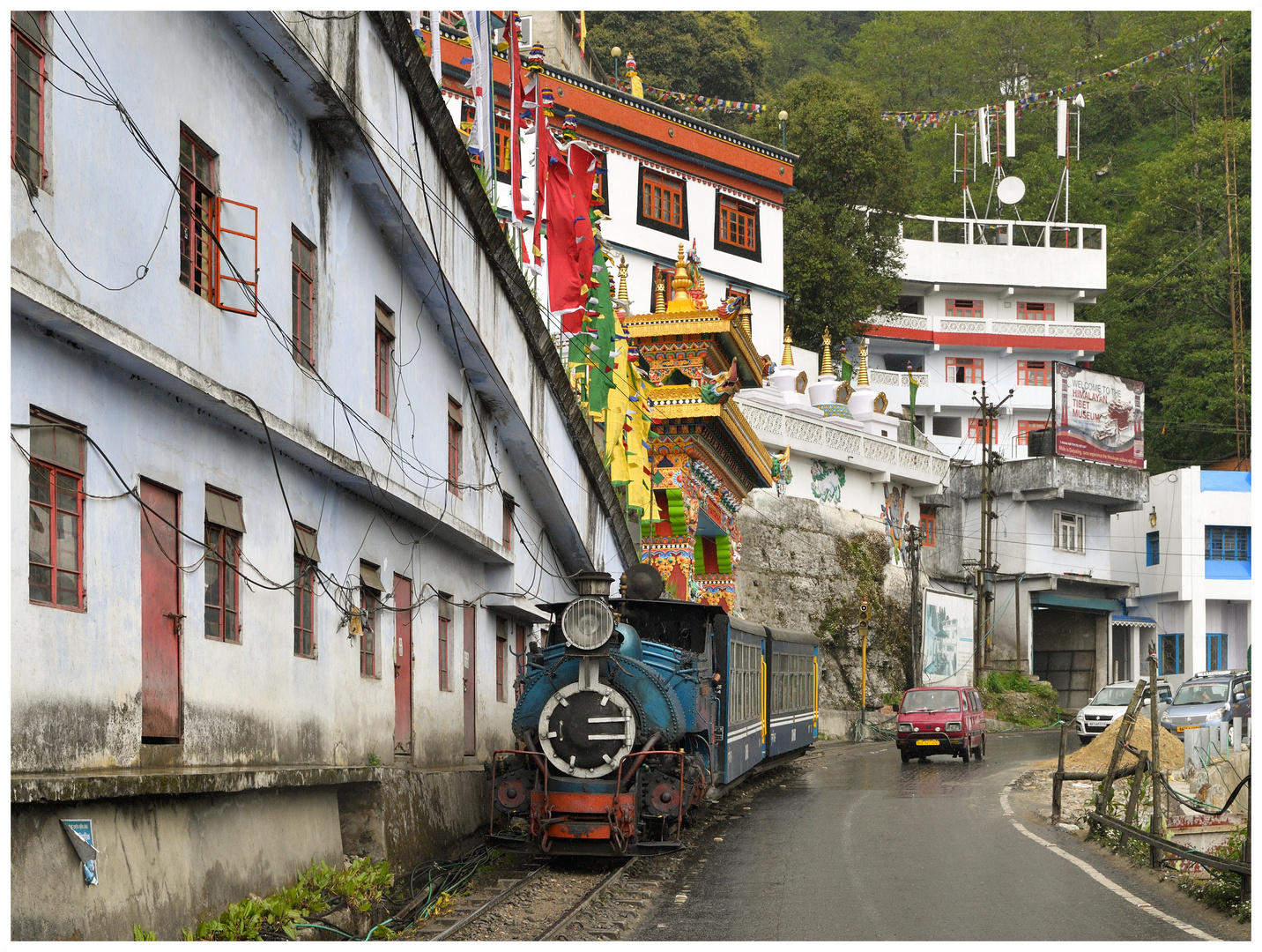 Der Darjeeling Dali Monastery Schuß III