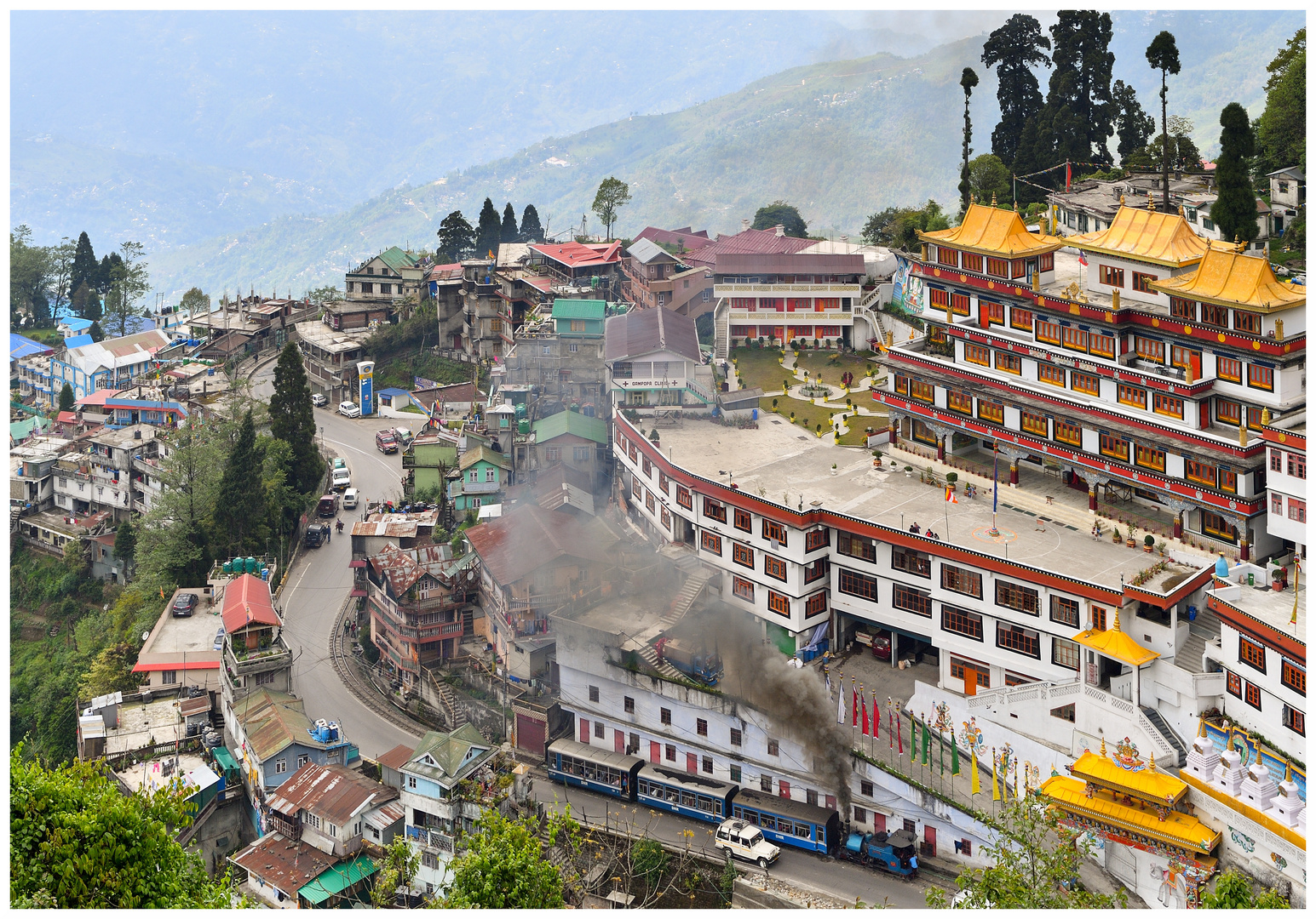 Der Darjeeling Dali Monastery Shot V